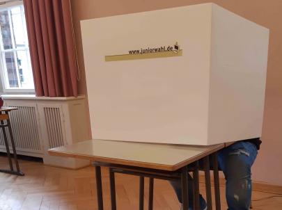 Juniorwahlen im Pestalozzi-Fröbel-Haus Berlin, September 2021