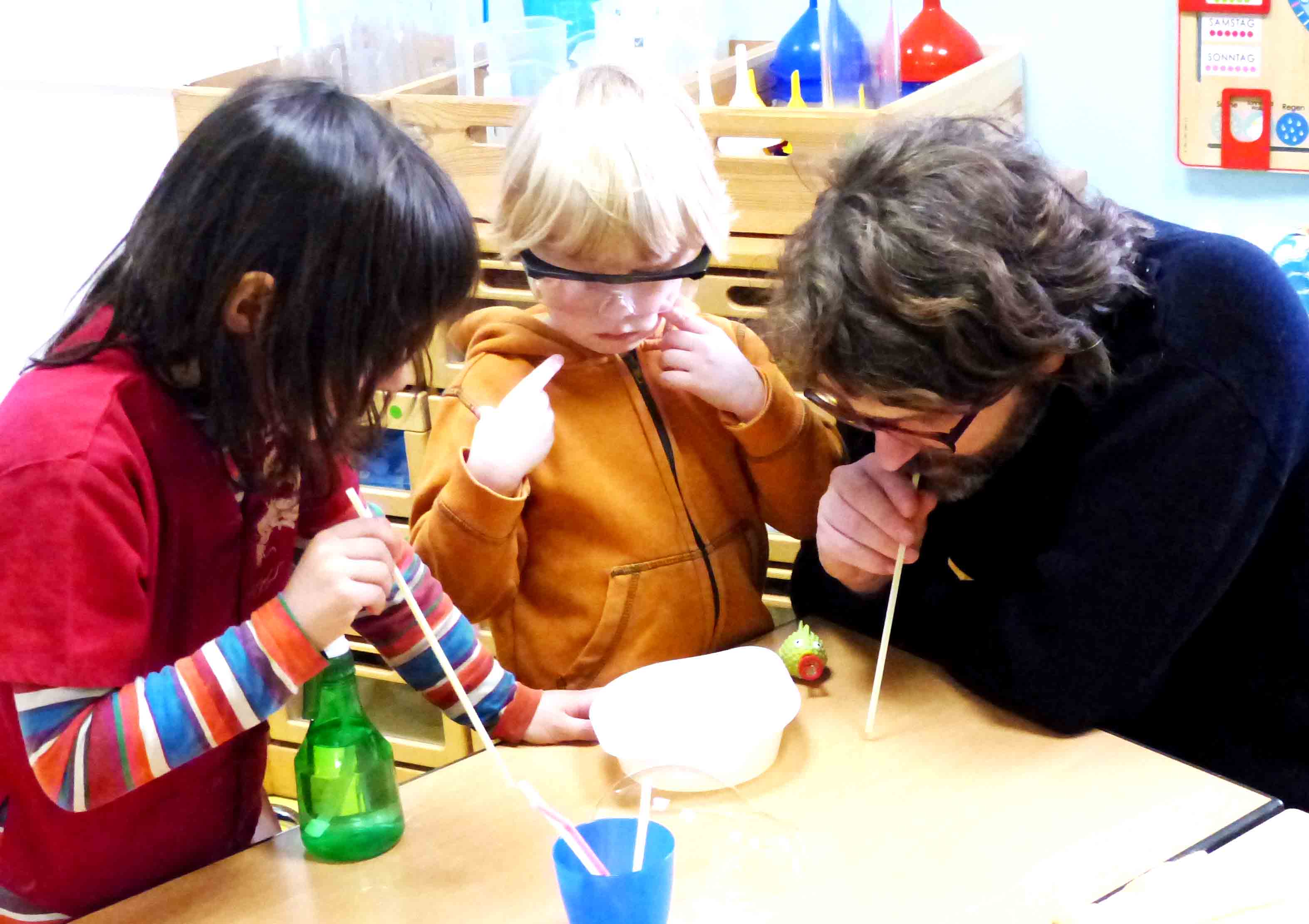 Eltern-Kind-Forschen Curioso Kinderlabor