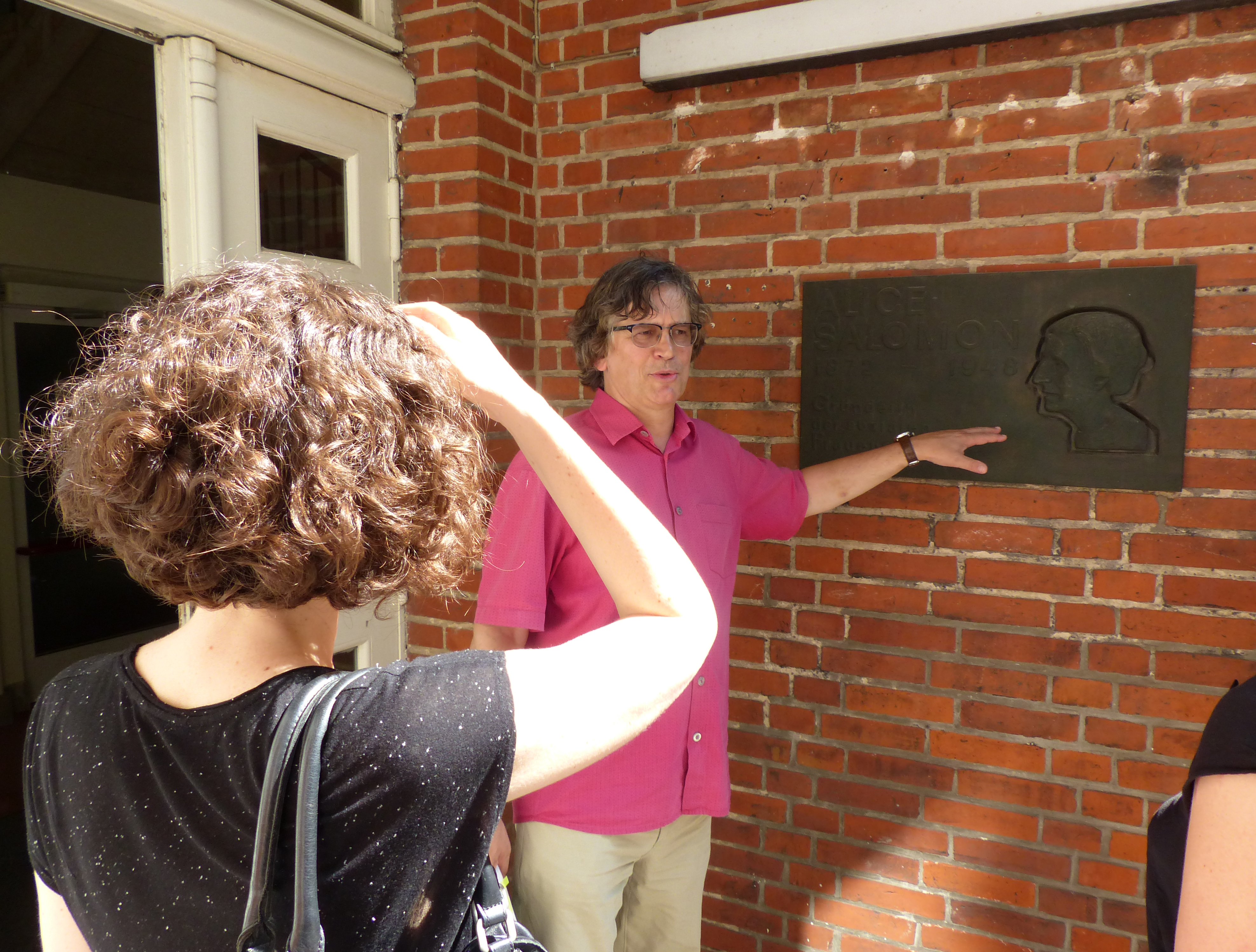 Plakette Alice Salomon