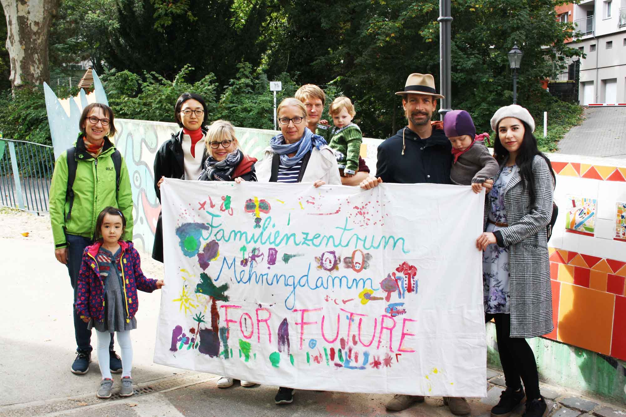 Fridays For Future - Familienzentrum Mehringdamm Pestalozzi-Fröbel-Haus Berlin 2019