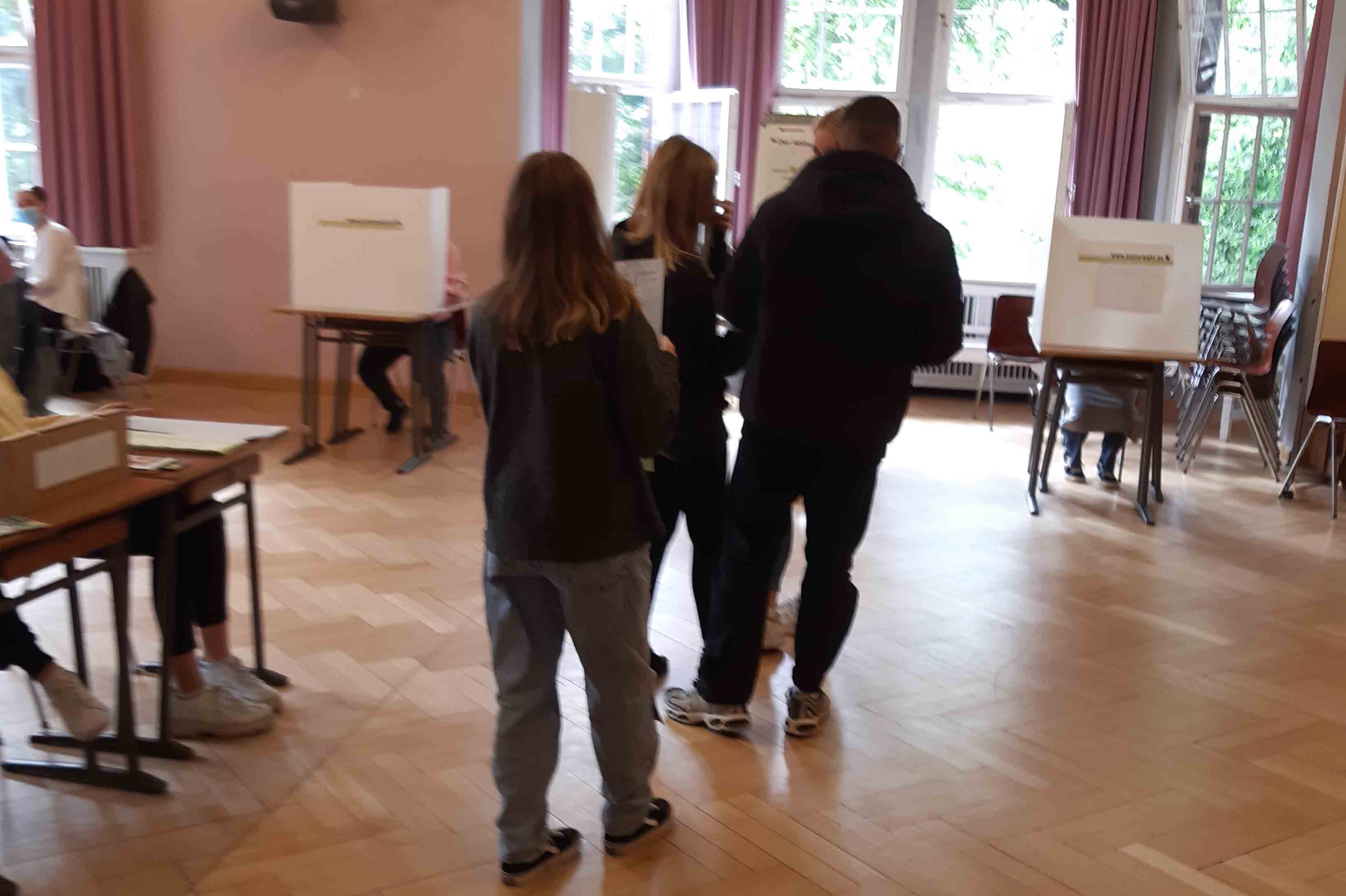 Juniorwahlen im Pestalozzi-Fröbel-Haus Berlin, September 2021