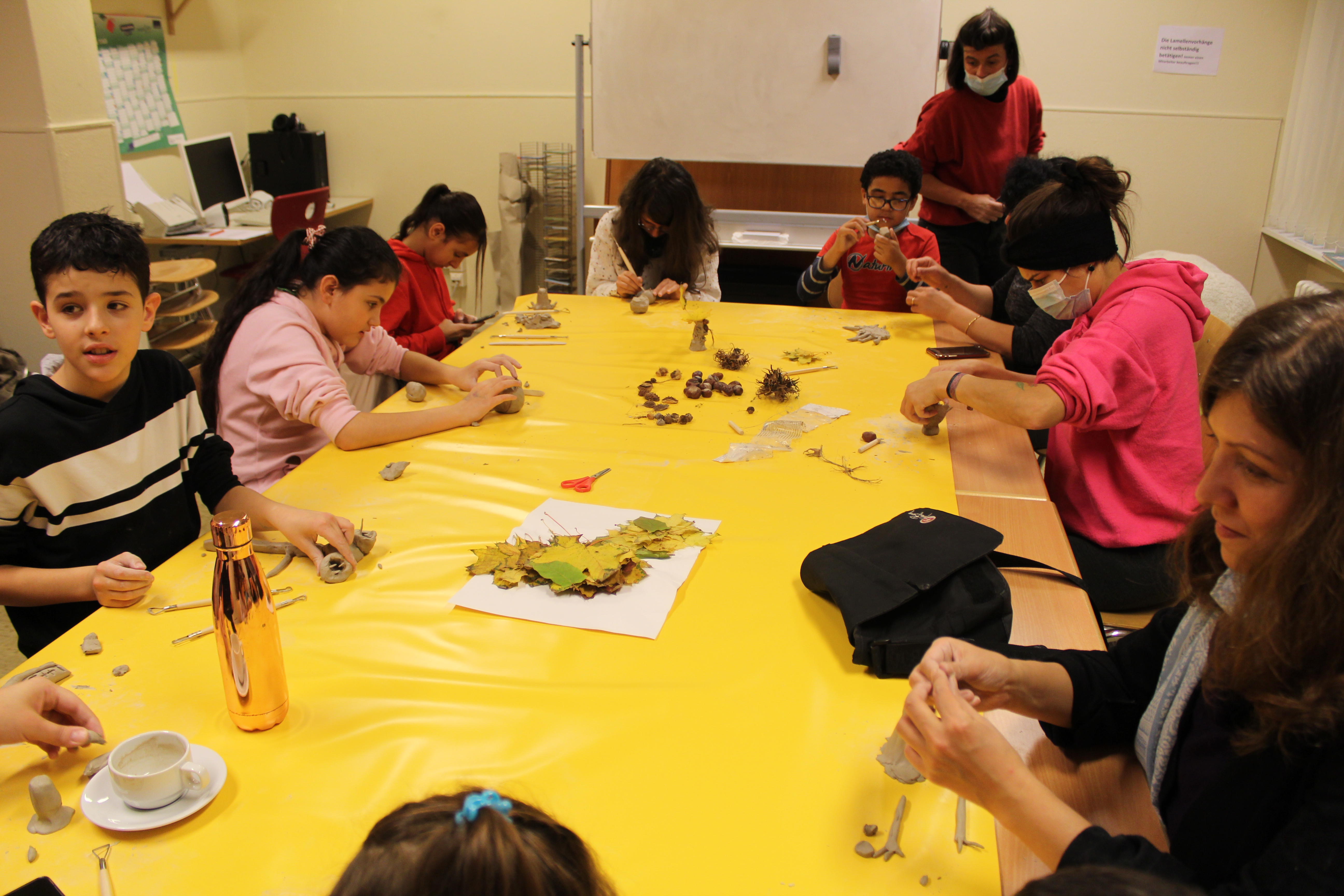 Im Forschergarten Steinmetzstraße