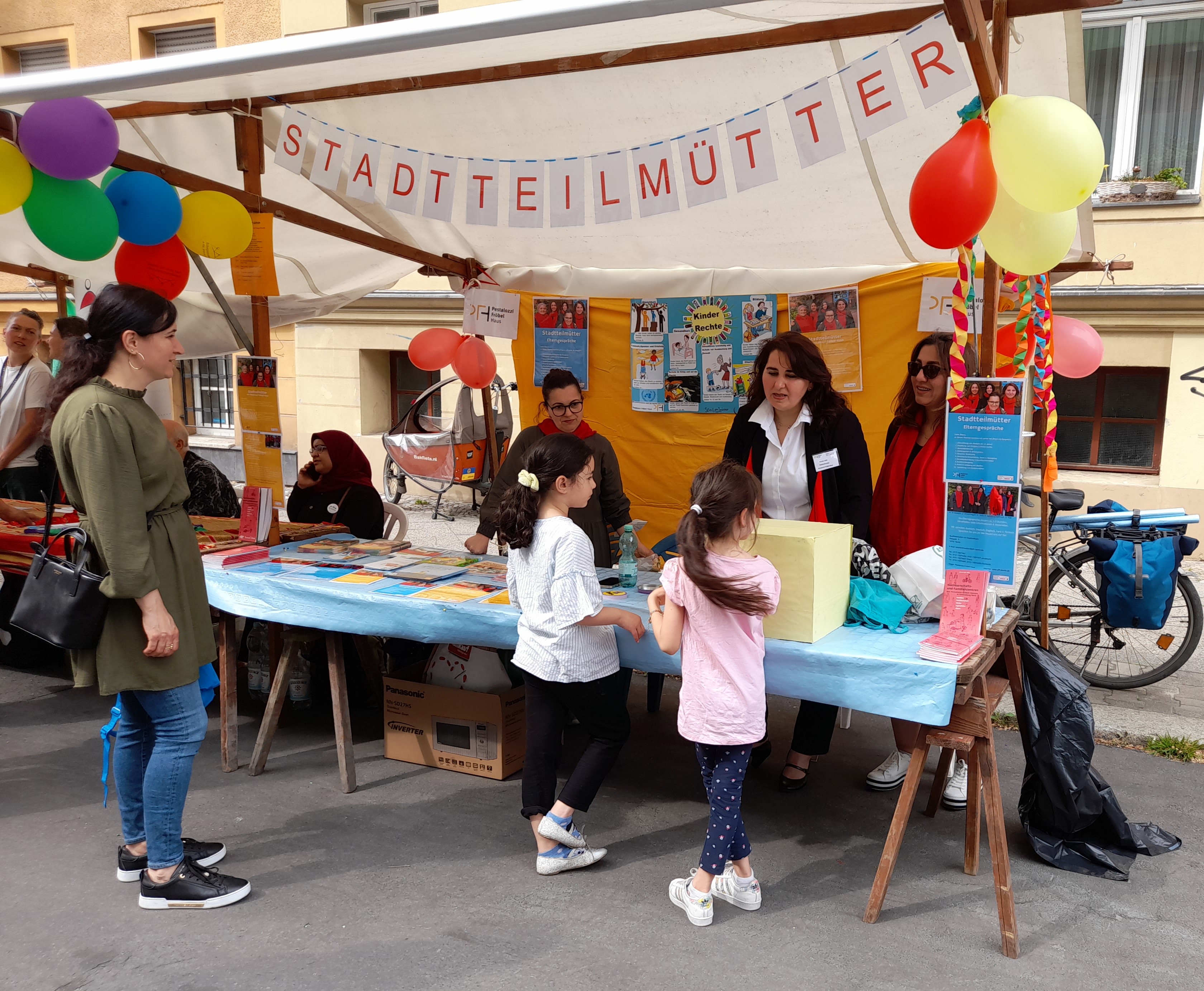 Stadtteilmütter_Straßenfest Kurmark 