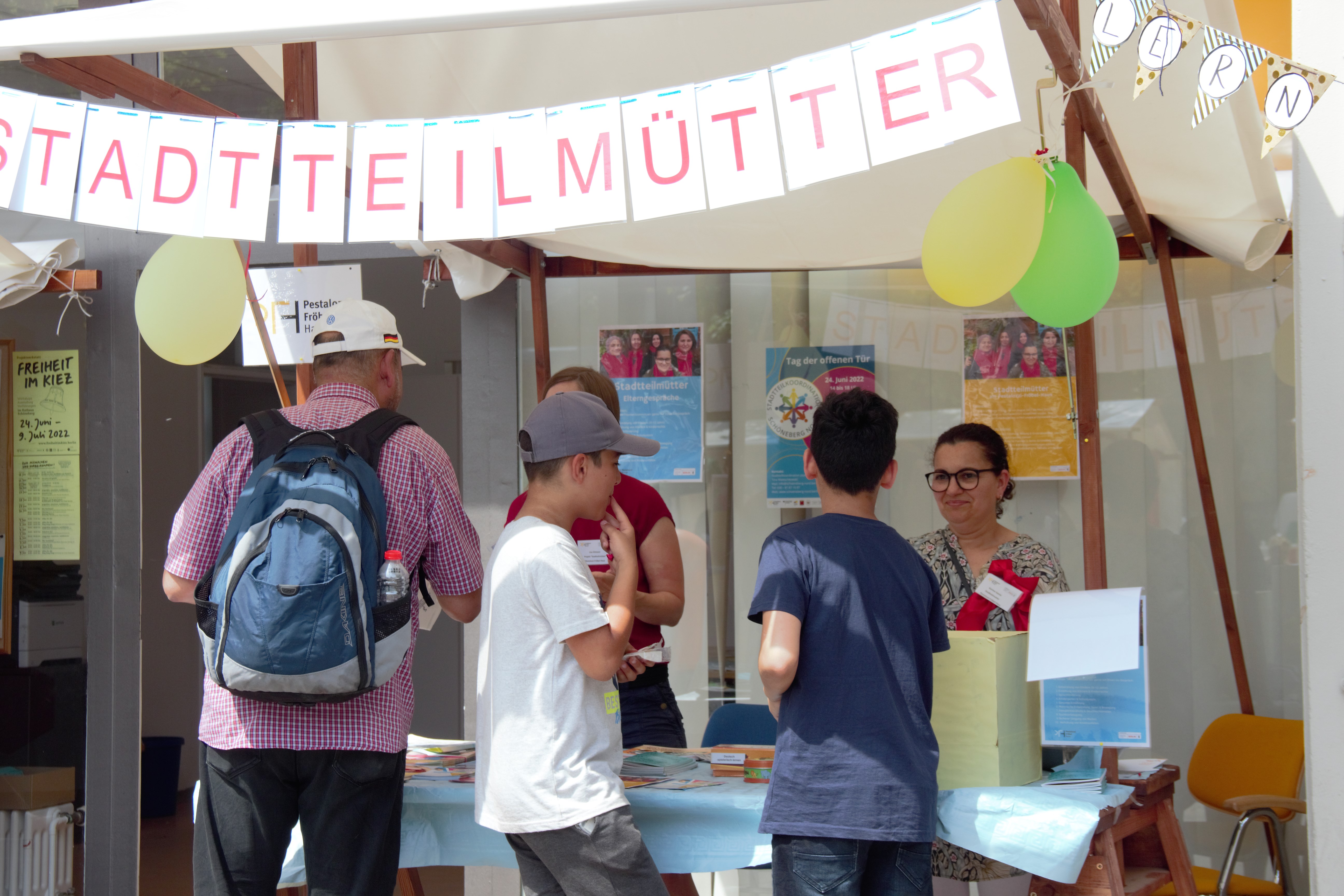 Stadtteilmütter_Tag der offenen Tür_Stadtteilbüro
