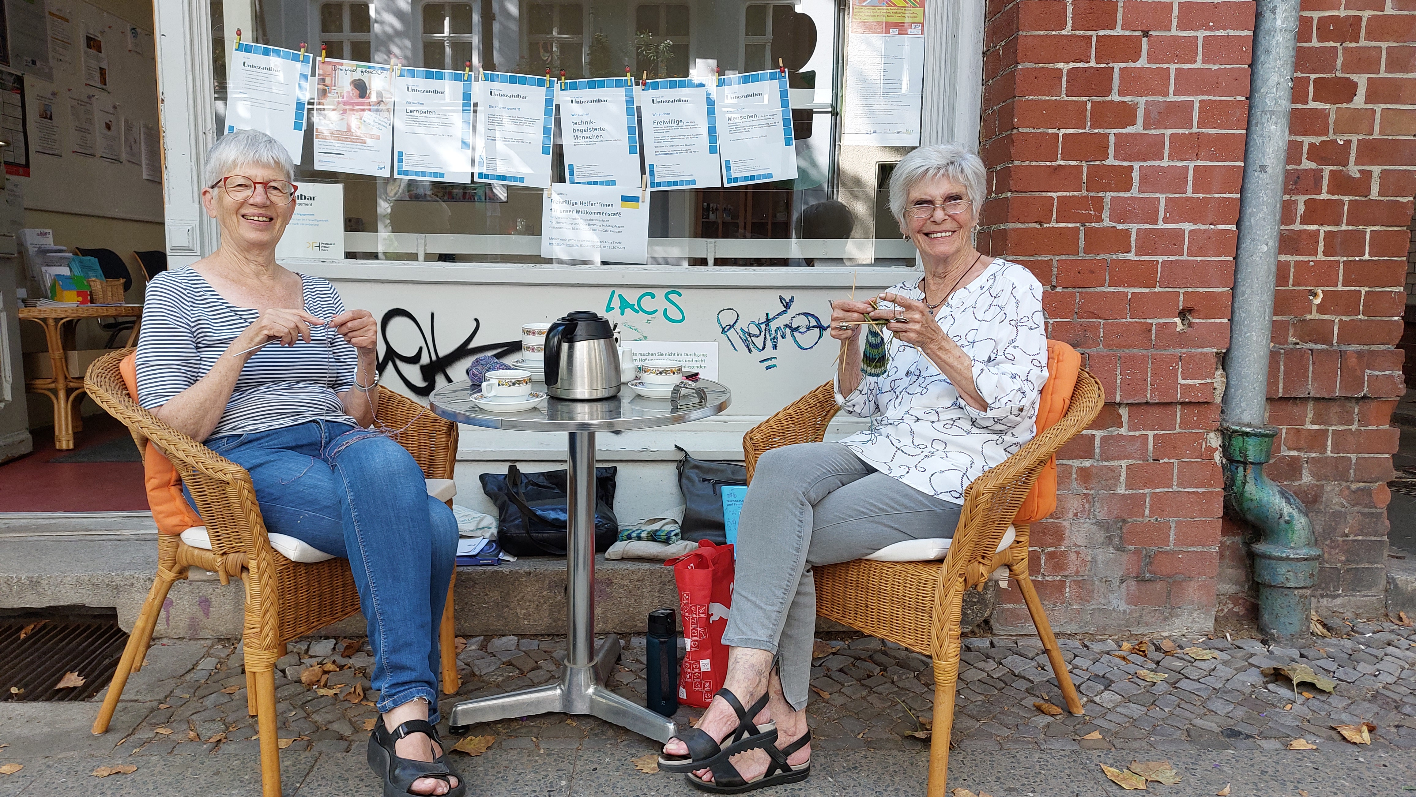 Stricken für den guten Zweck