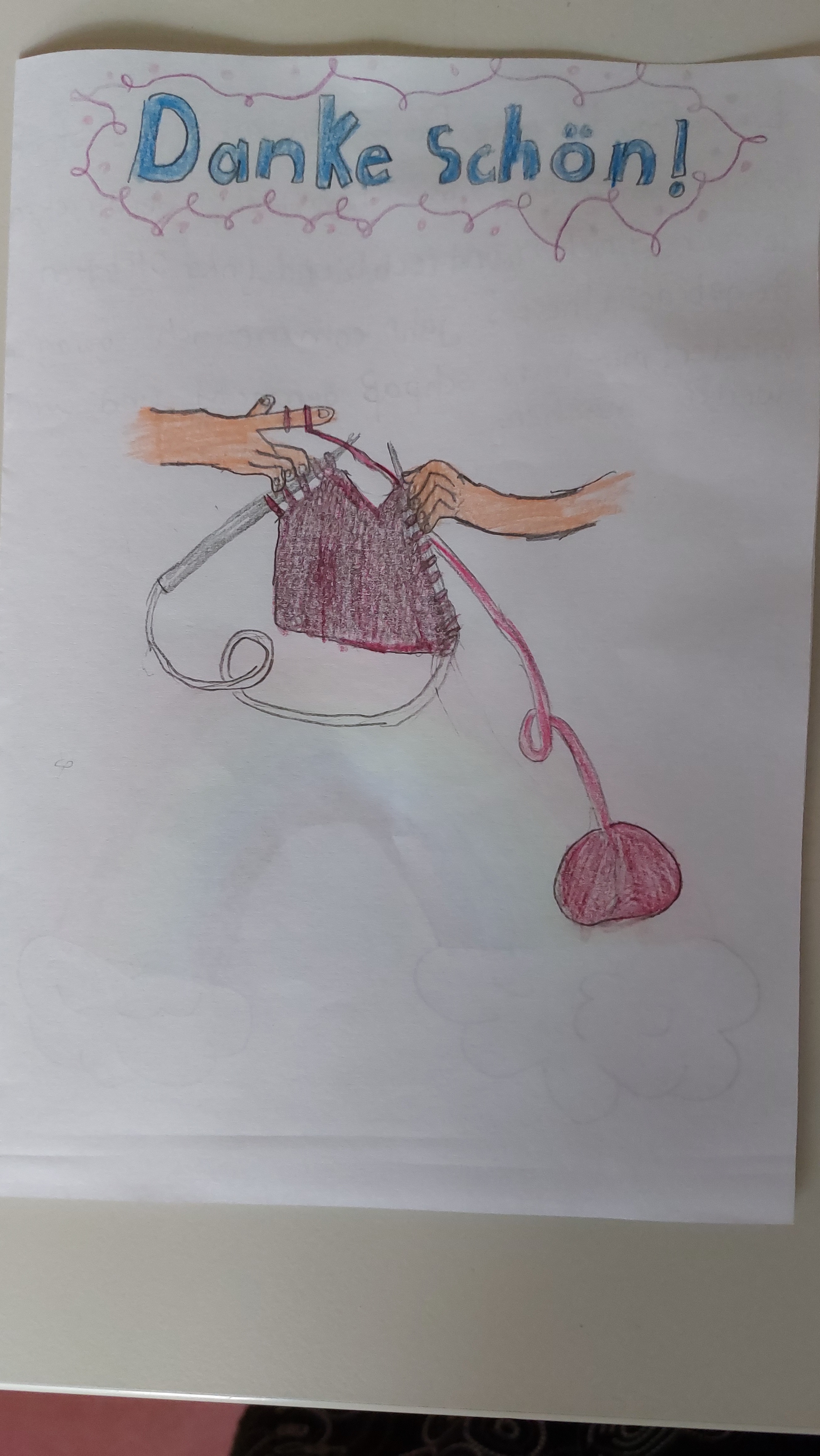 Stricken für den guten Zweck_Brief 1