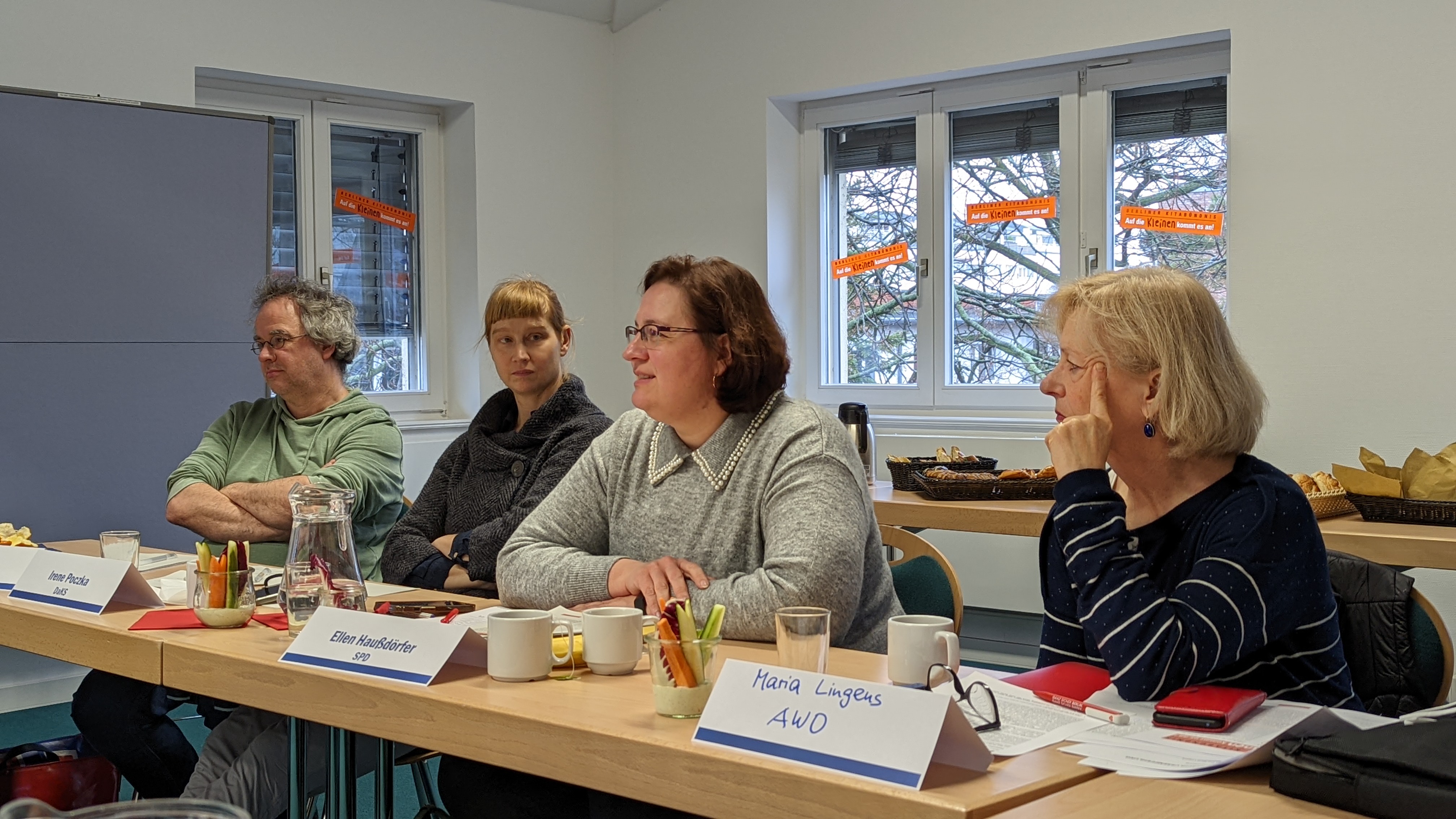 Berliner Kitabündnis Parlamentarisches Frühstück 27.1.23