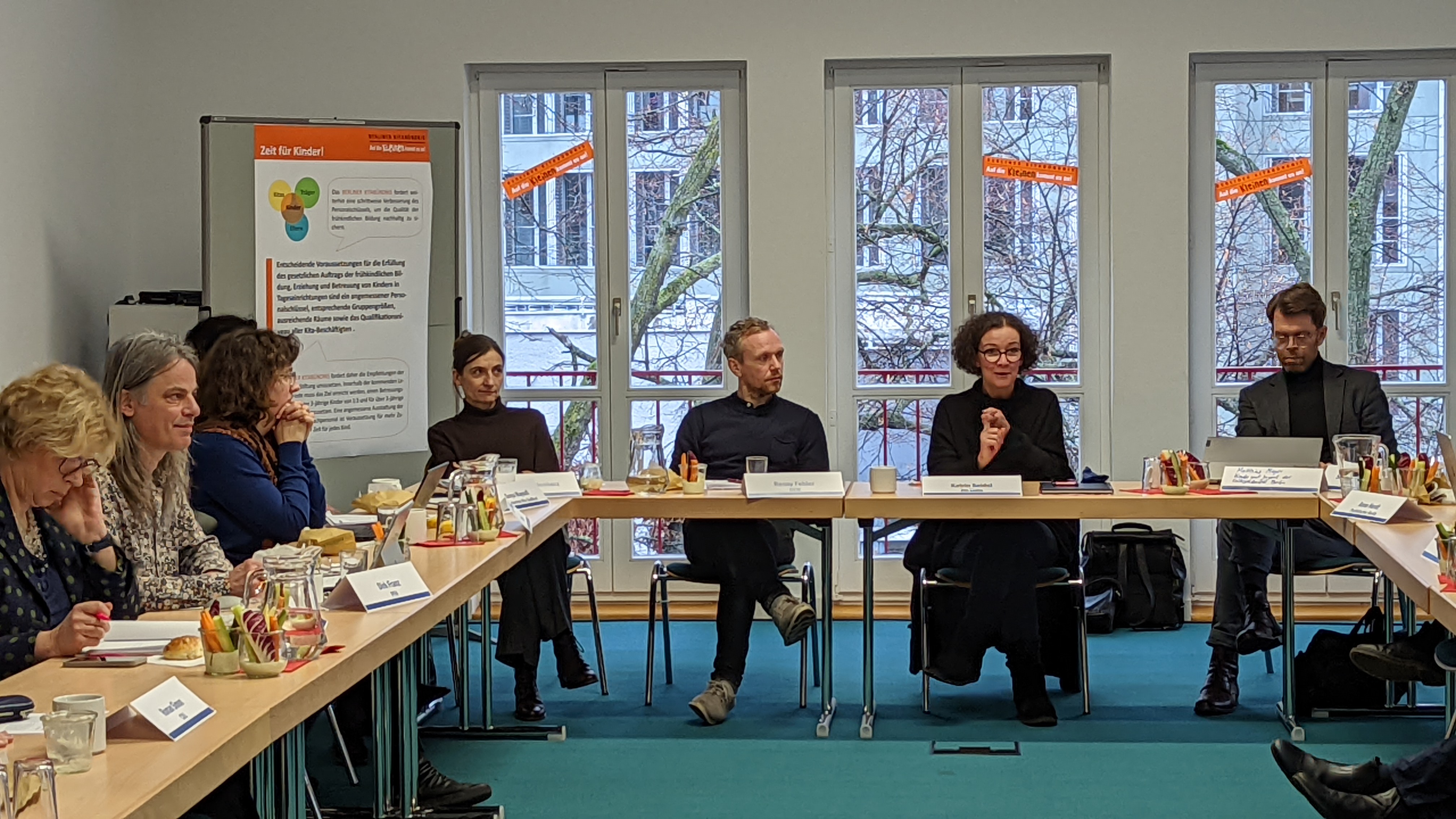 Berliner Kitabündnis Parlamentarisches Frühstück 27.1.23