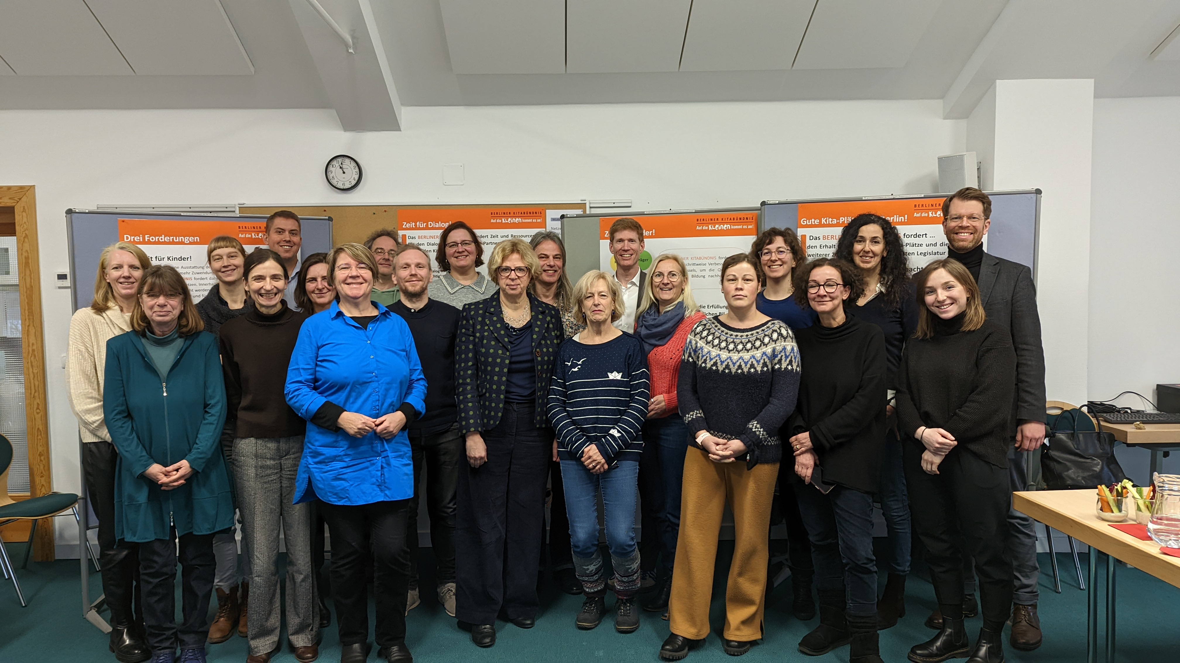 Berliner Kitabündnis Parlamentarisches Frühstück 27.1.23