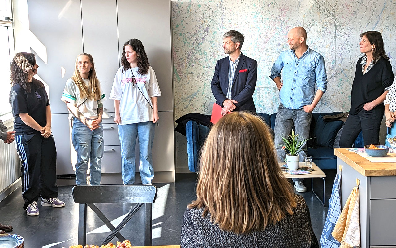 Eröffnung des Mädchentreffs Firefly. Pestalozzi-Fröbel-Haus Berlin, 21. April 2023