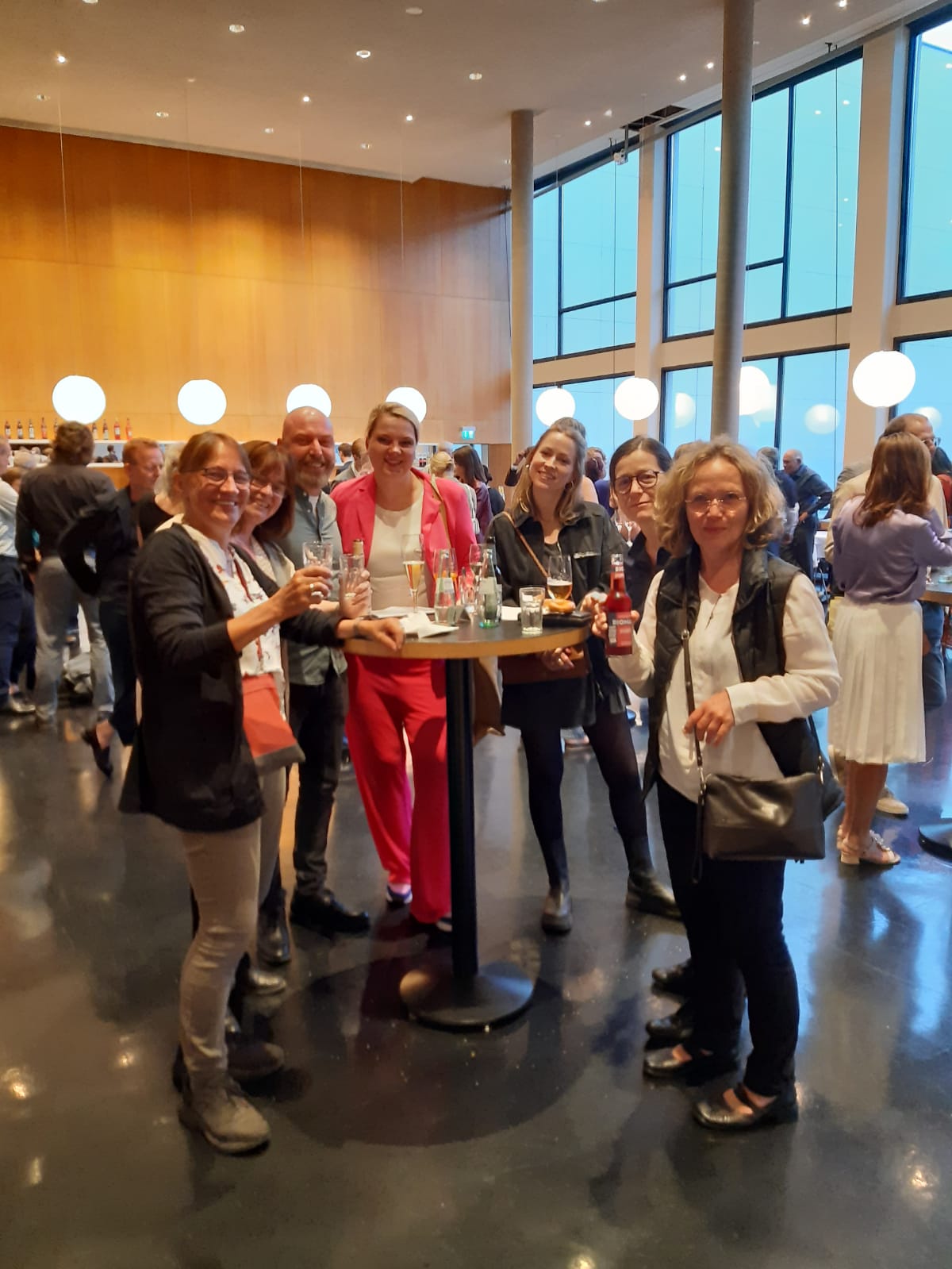 Pause bei Aida, Deutsche Oper