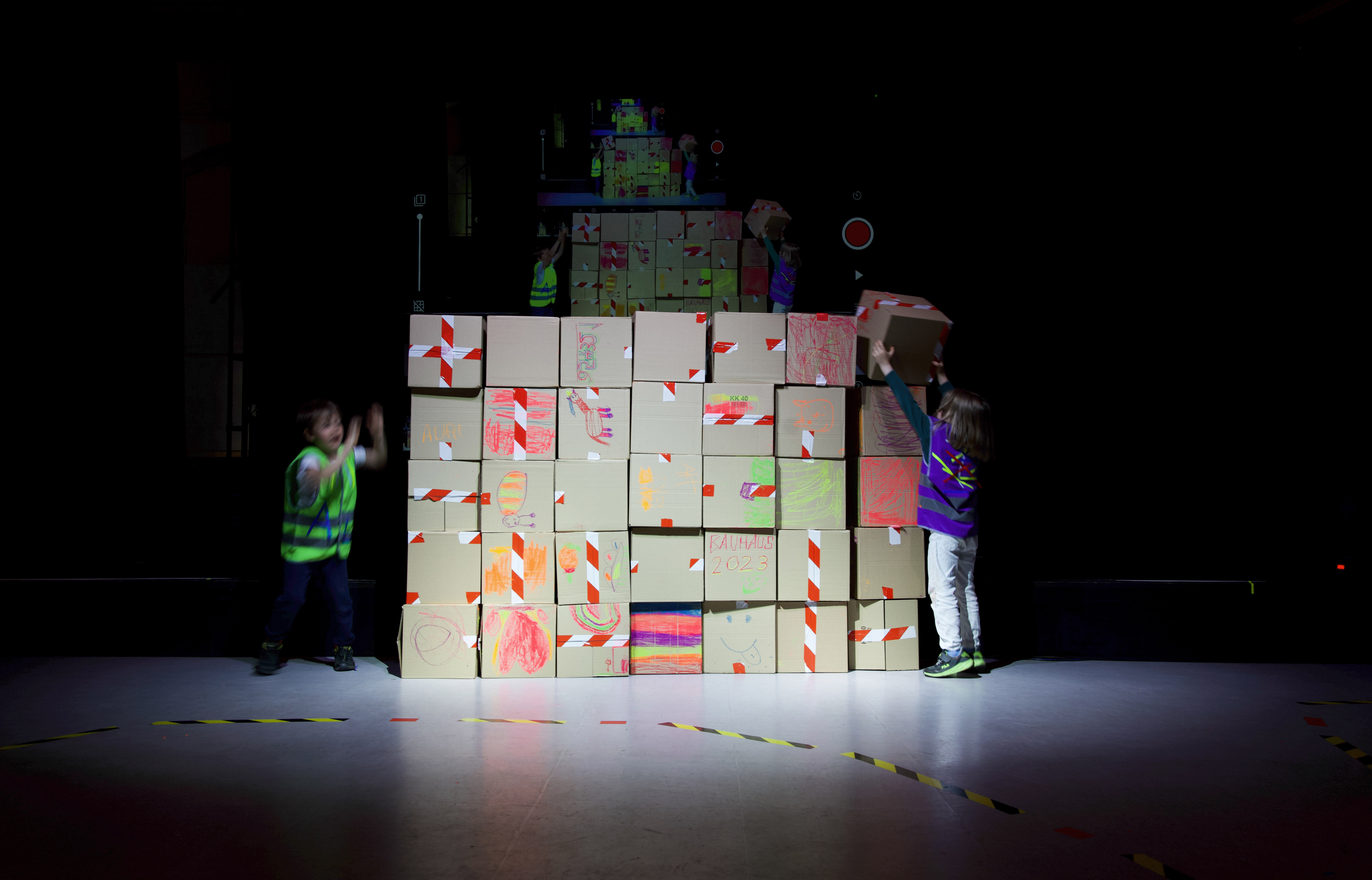 Montagetage Bauhaus_RaumLabor Baustelle 