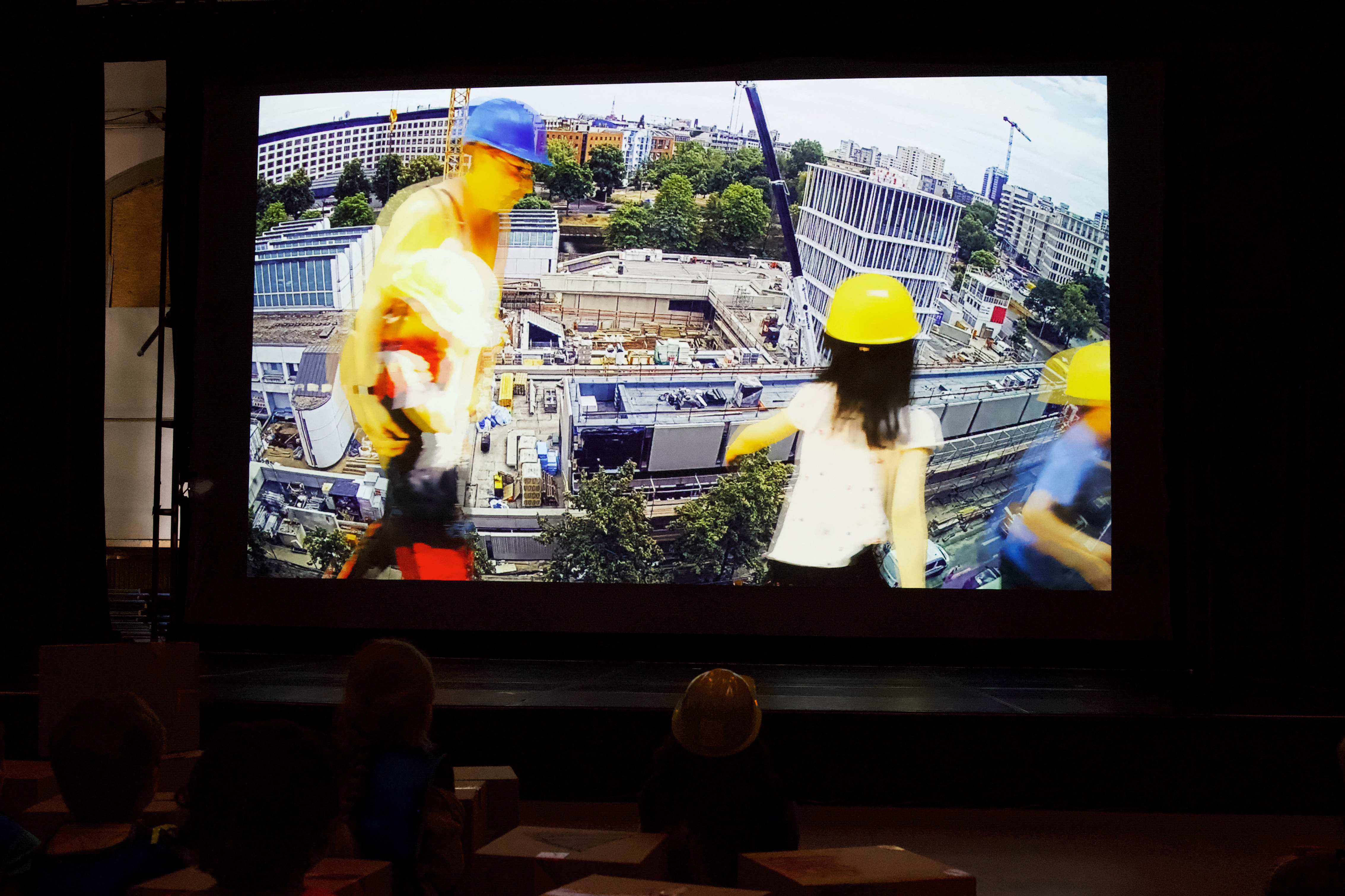 Montagetage Bauhaus_RaumLabor Baustelle 