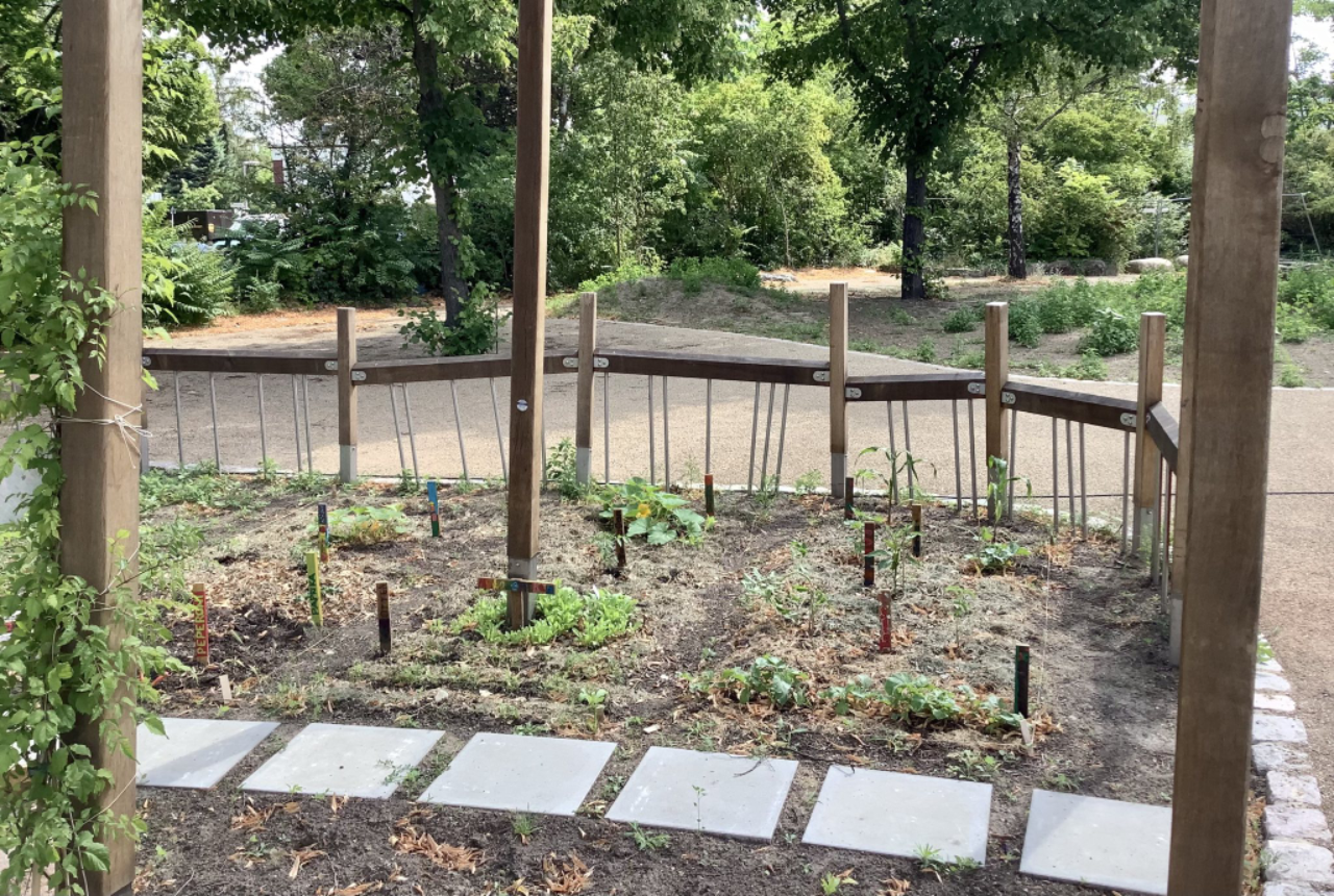 Schulgarten Fliederbusch-Grundschule