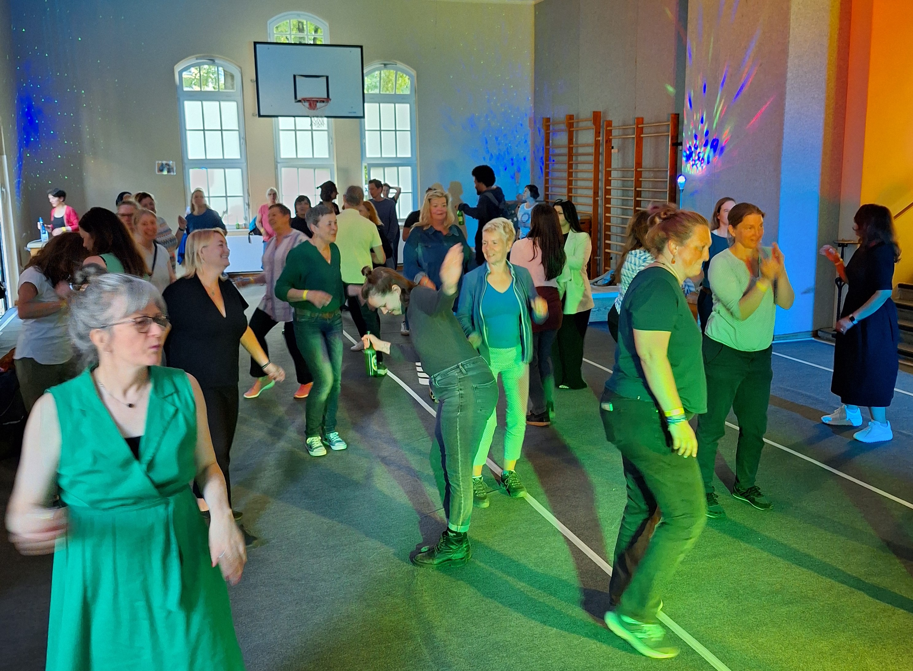 Tanzen auf dem Sommerfest