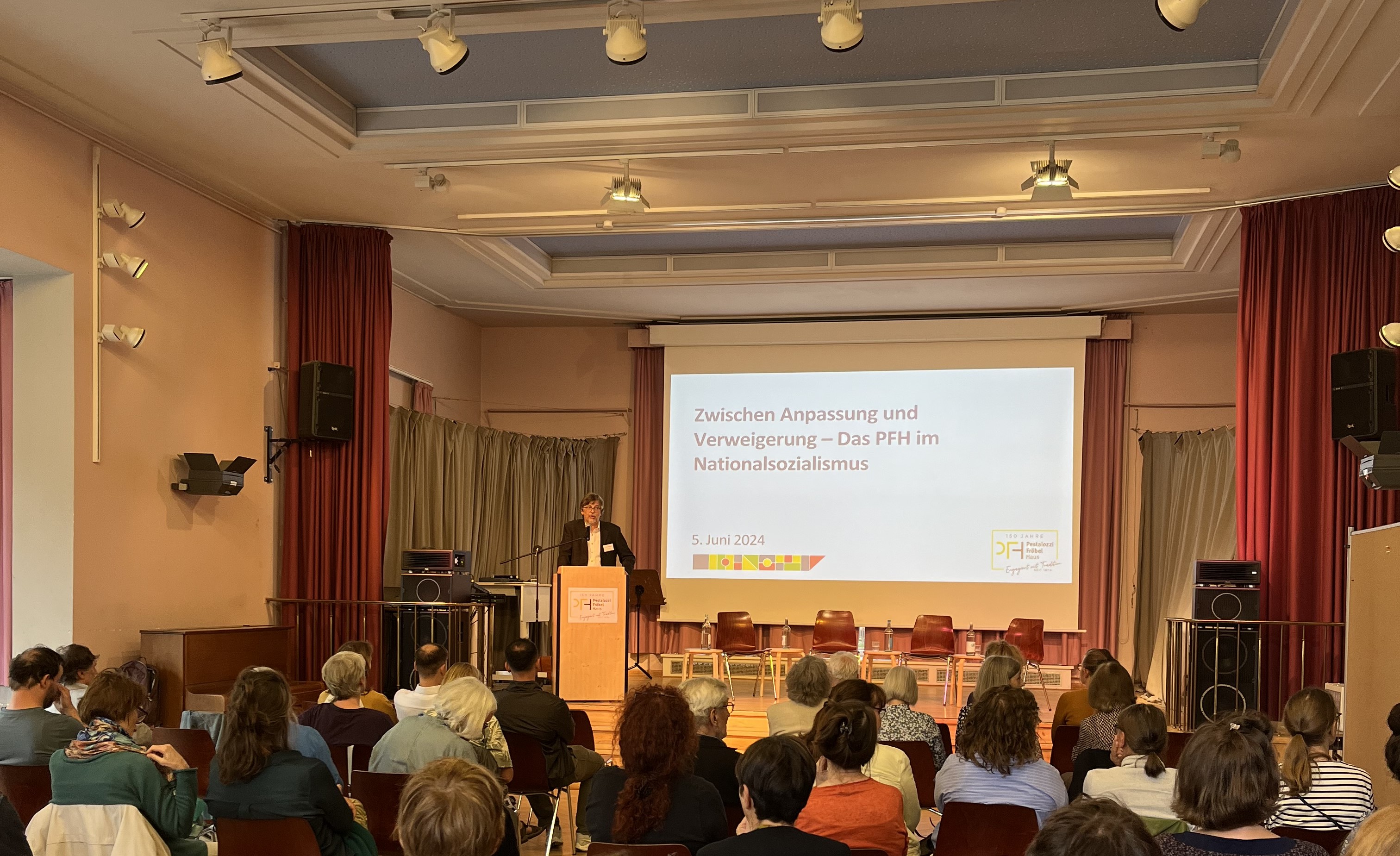 Begrüßung PFH in der NS-Zeit