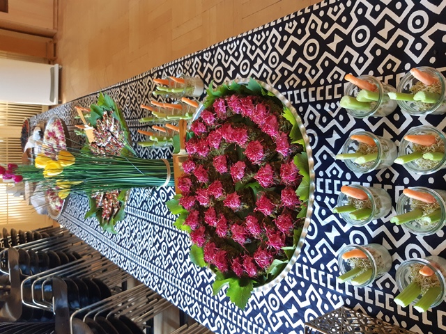 ein leckeres Büfett zum Abschied