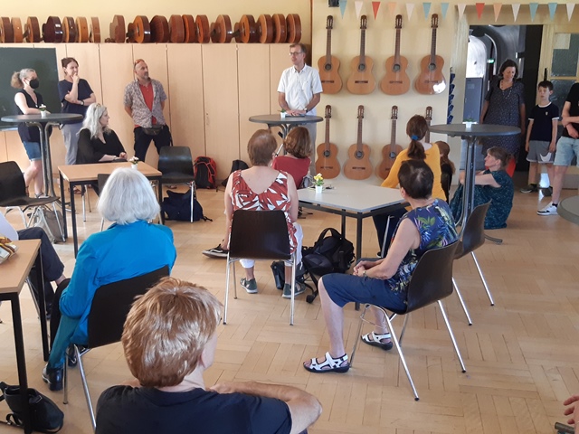 persönliche Abschiedsworte des Schulleiters