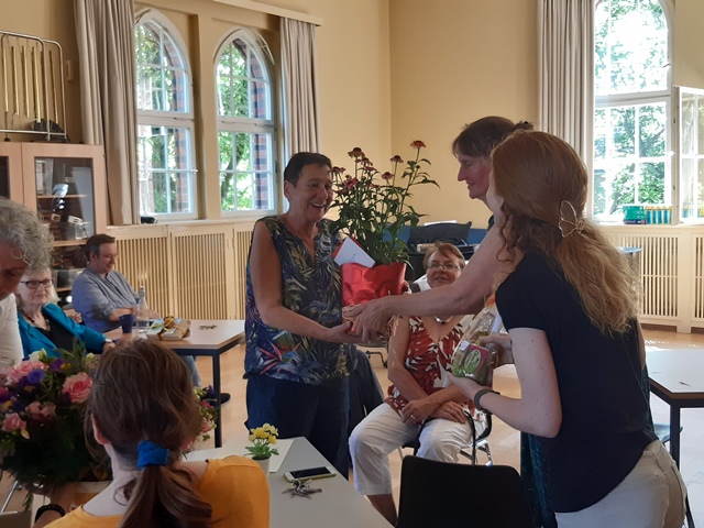 Abschiedsgeschenke auch von den Kolleg*innen