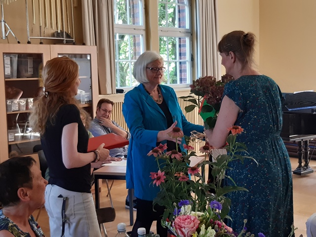 Abschiedsgeschenke vom Kollegium