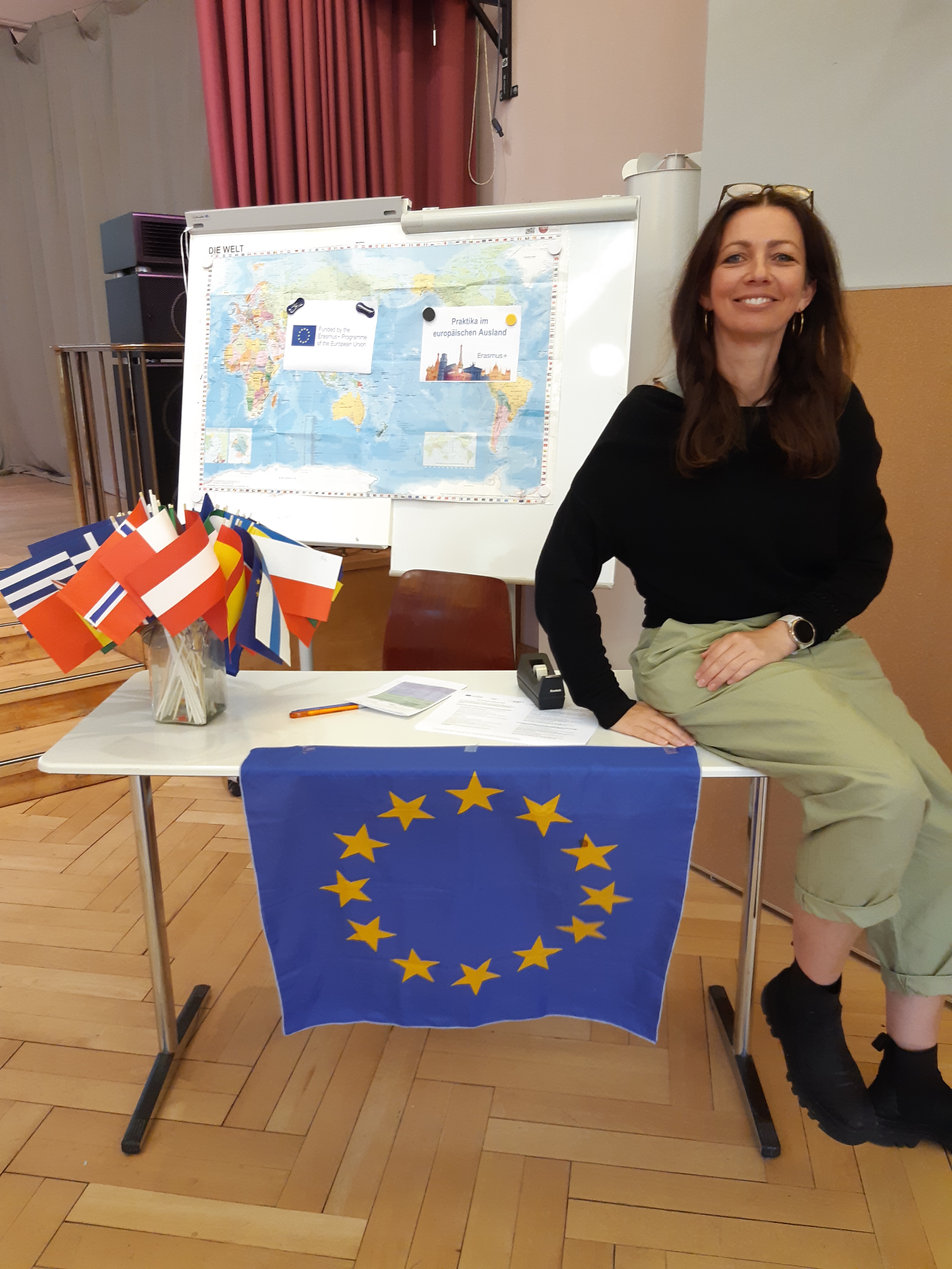 Das Europabüro informiert über Erasmuspraktika