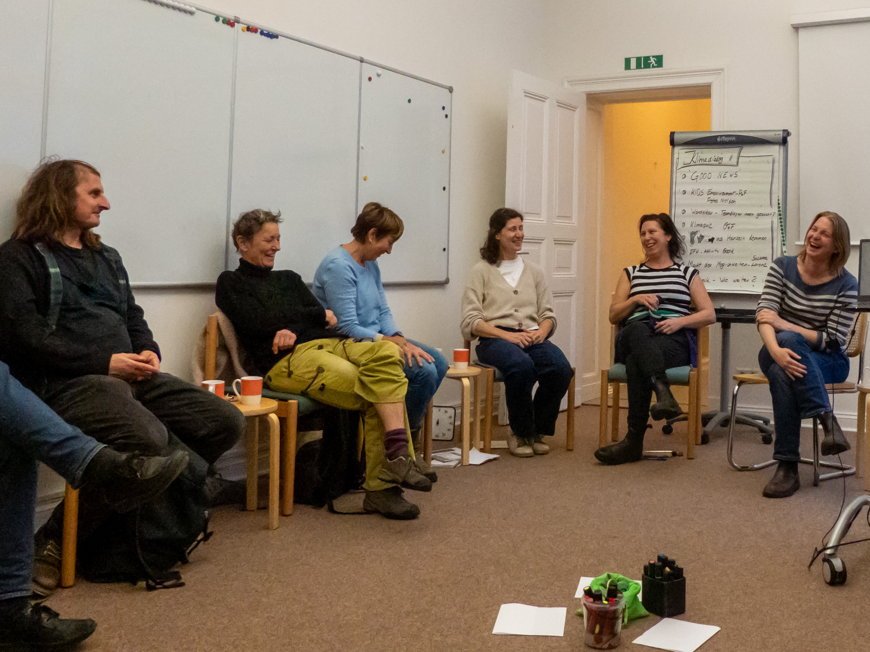 Klimadialog, Austausch