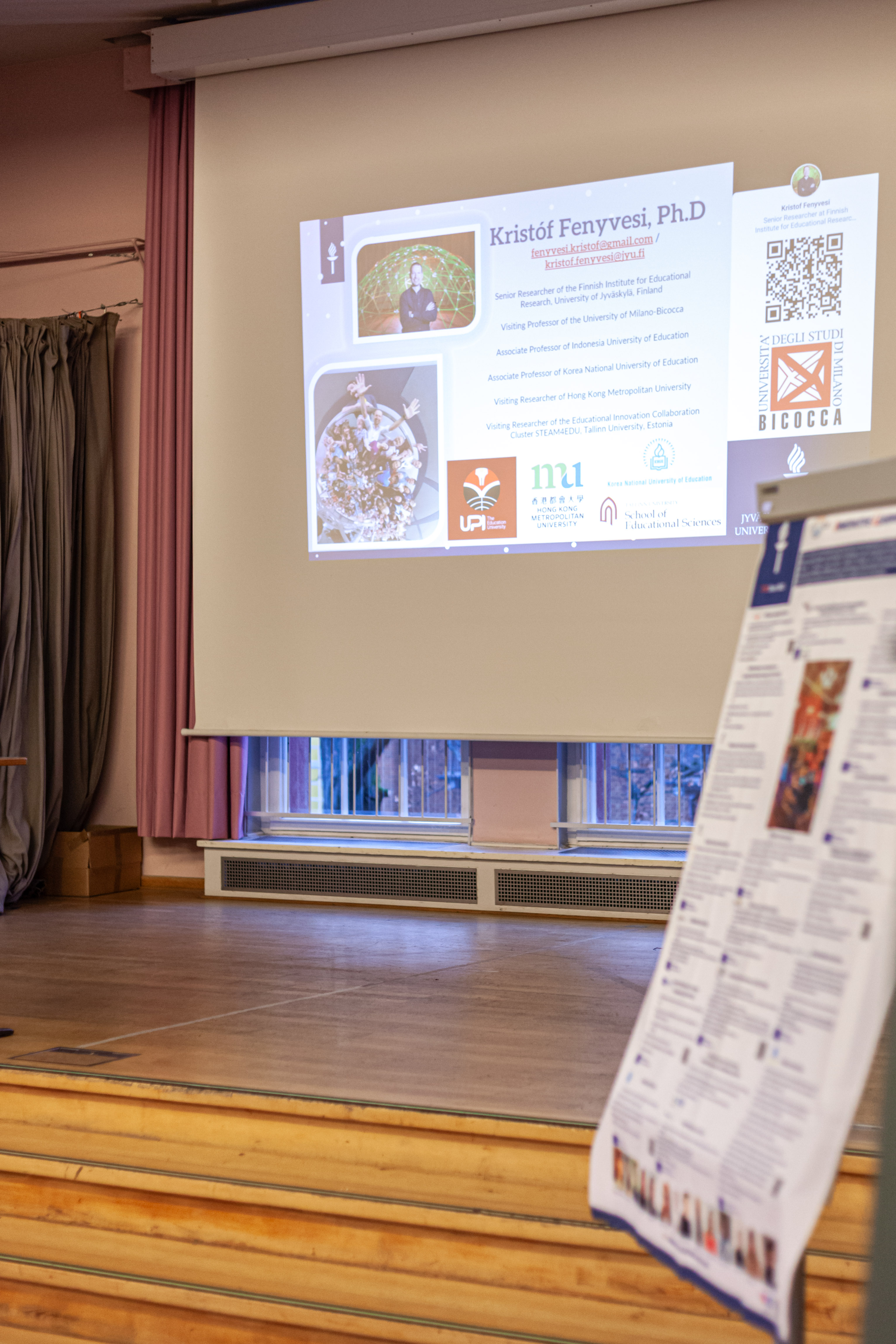 Vortrag von Dr. Kristof Fenyvesi 