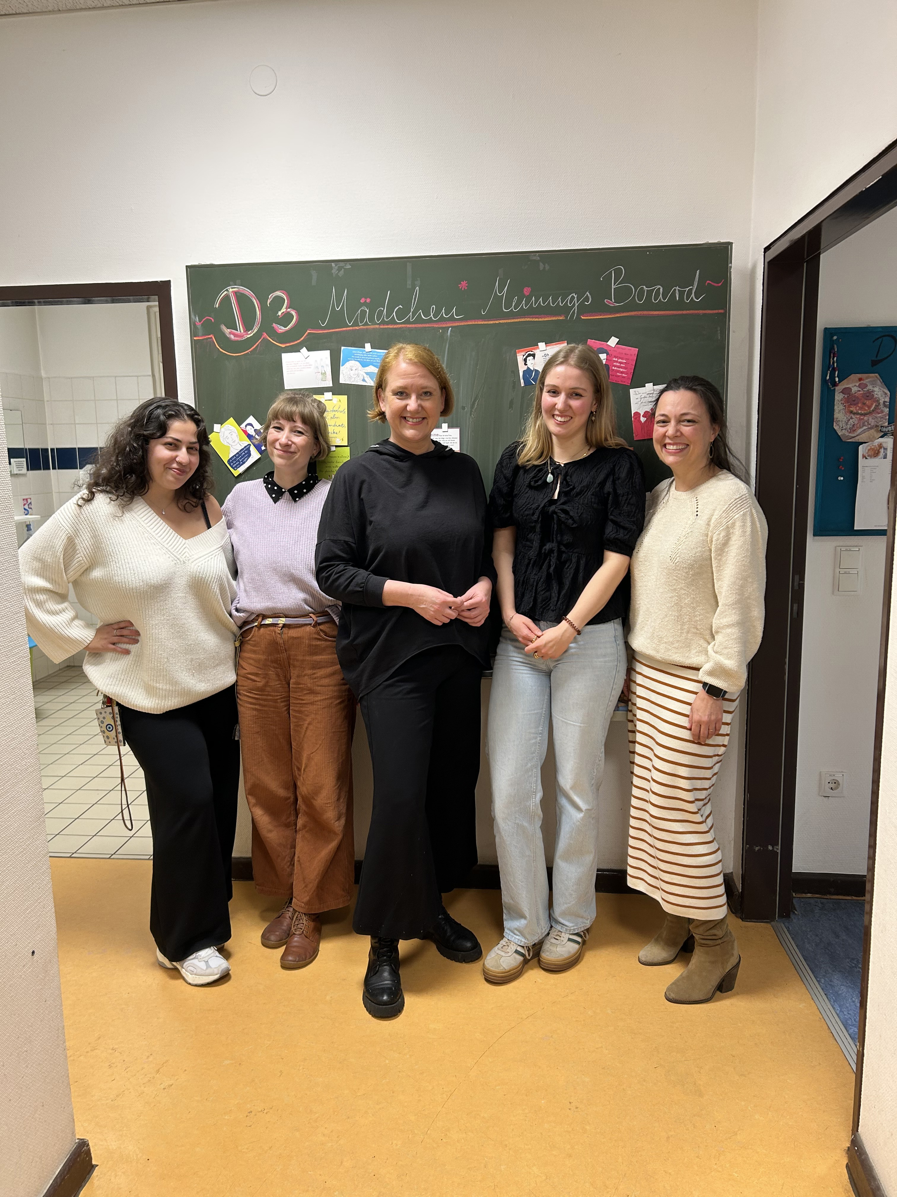 Lisa Paus im D3 Mädchentreff