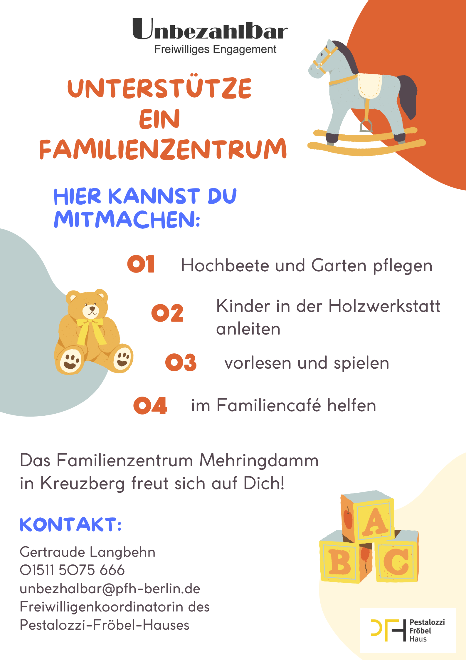 Familienzentrum Mehringdamm sucht