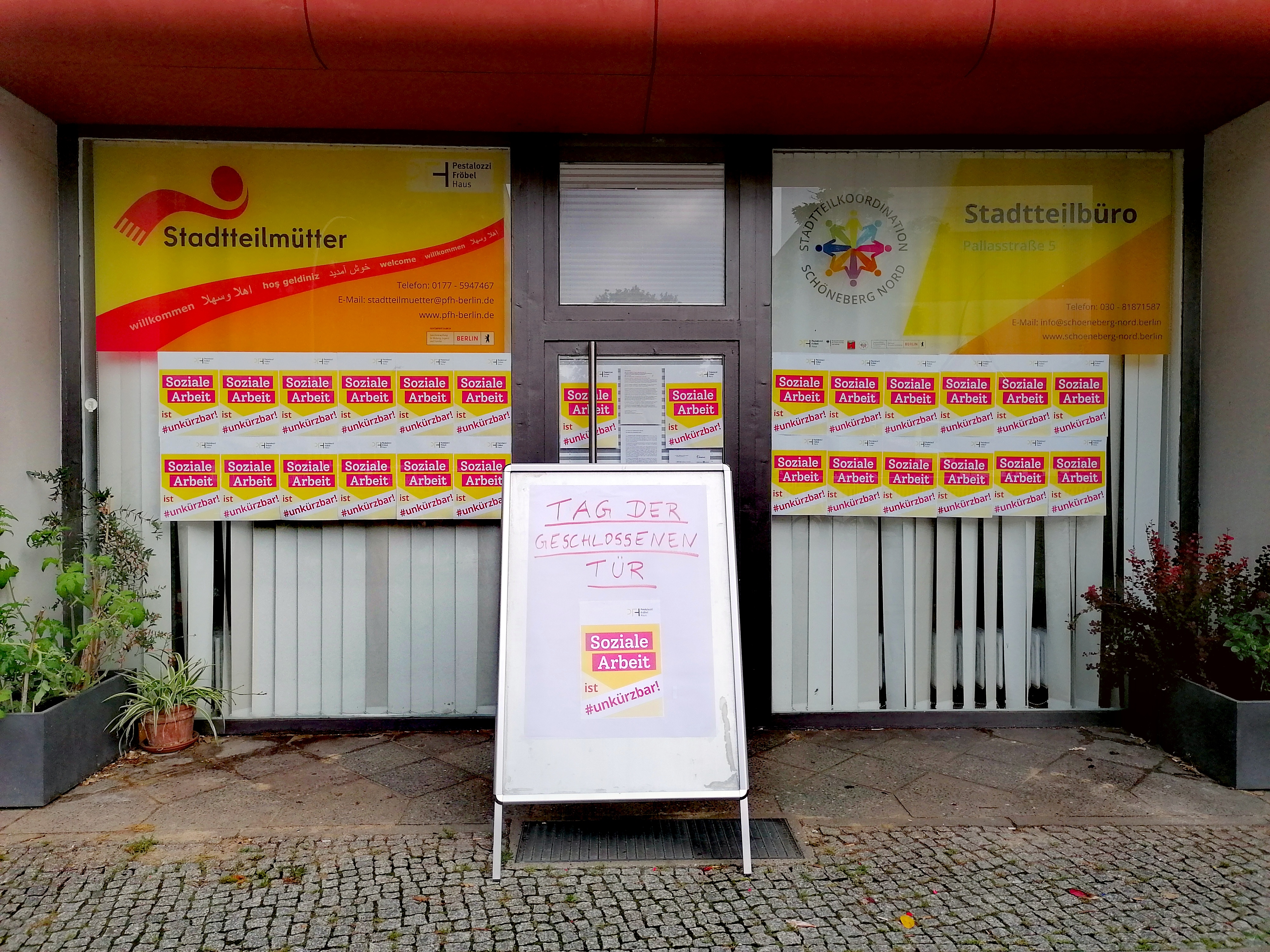 Tag der geschlossenen Tuer - Stadtteilbuero