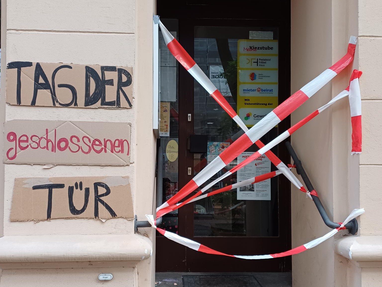 Tag der geschlossenen Tuer - Steinmetzstrasse