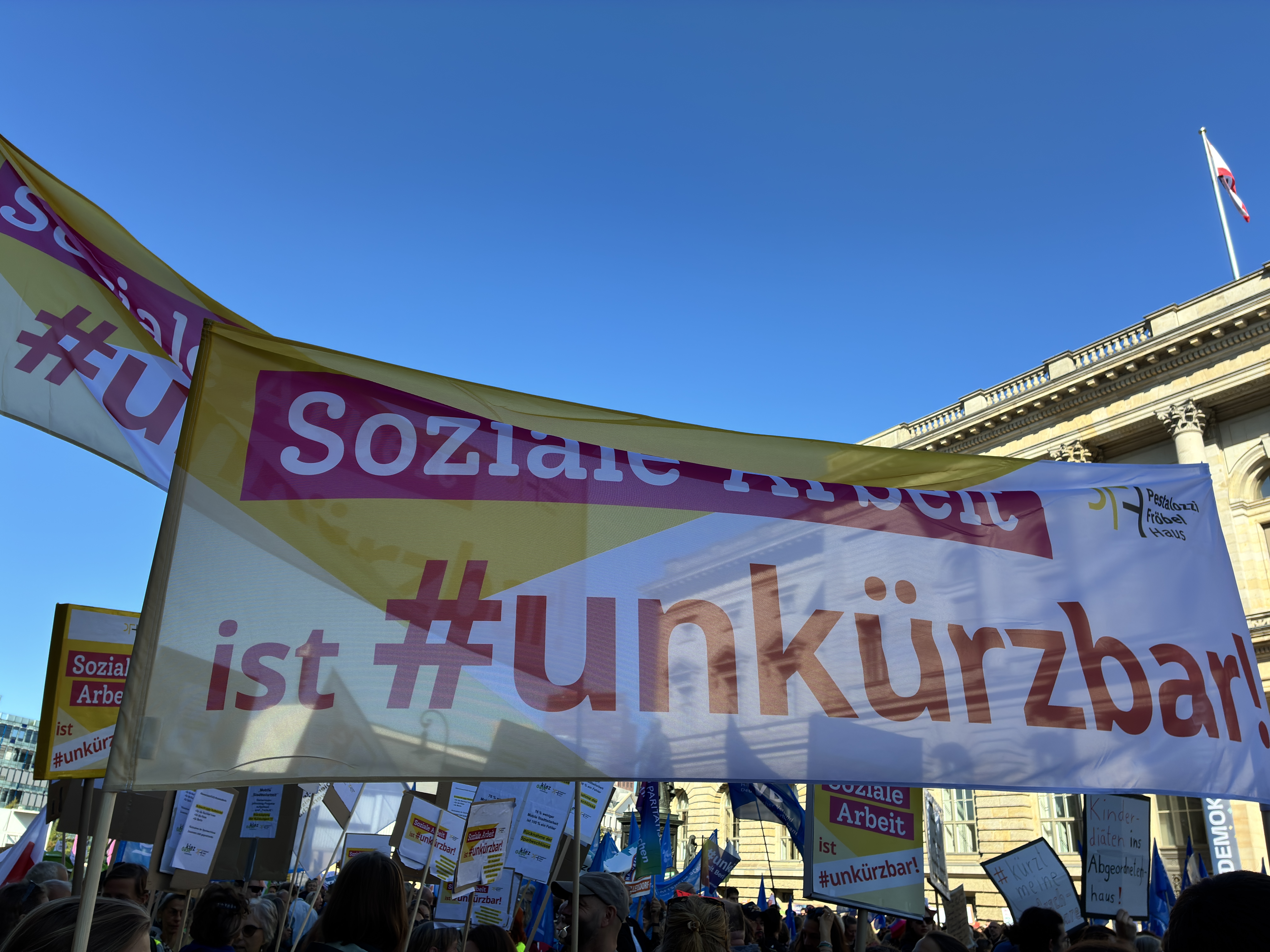 Demo Soziales Berlin 2