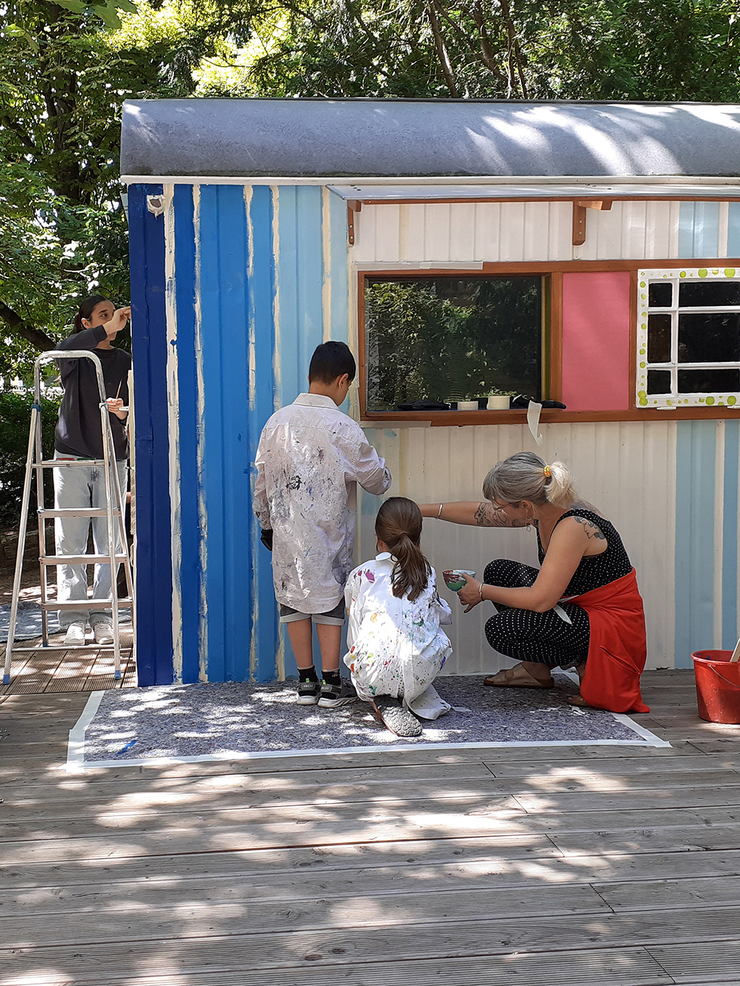 NWP_Neumark GS_Bauwagen_01b_Maria Wolpert