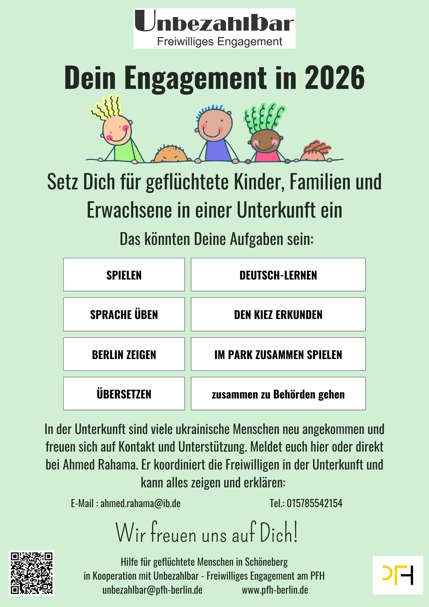 Geflüchteten helfen