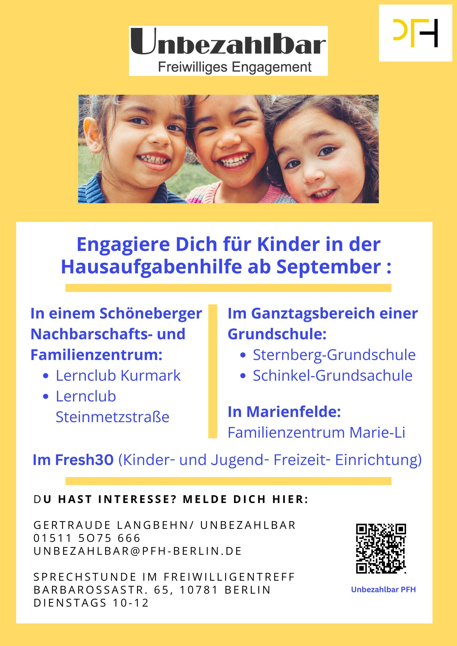 Hausaufgabenhilfe ab September