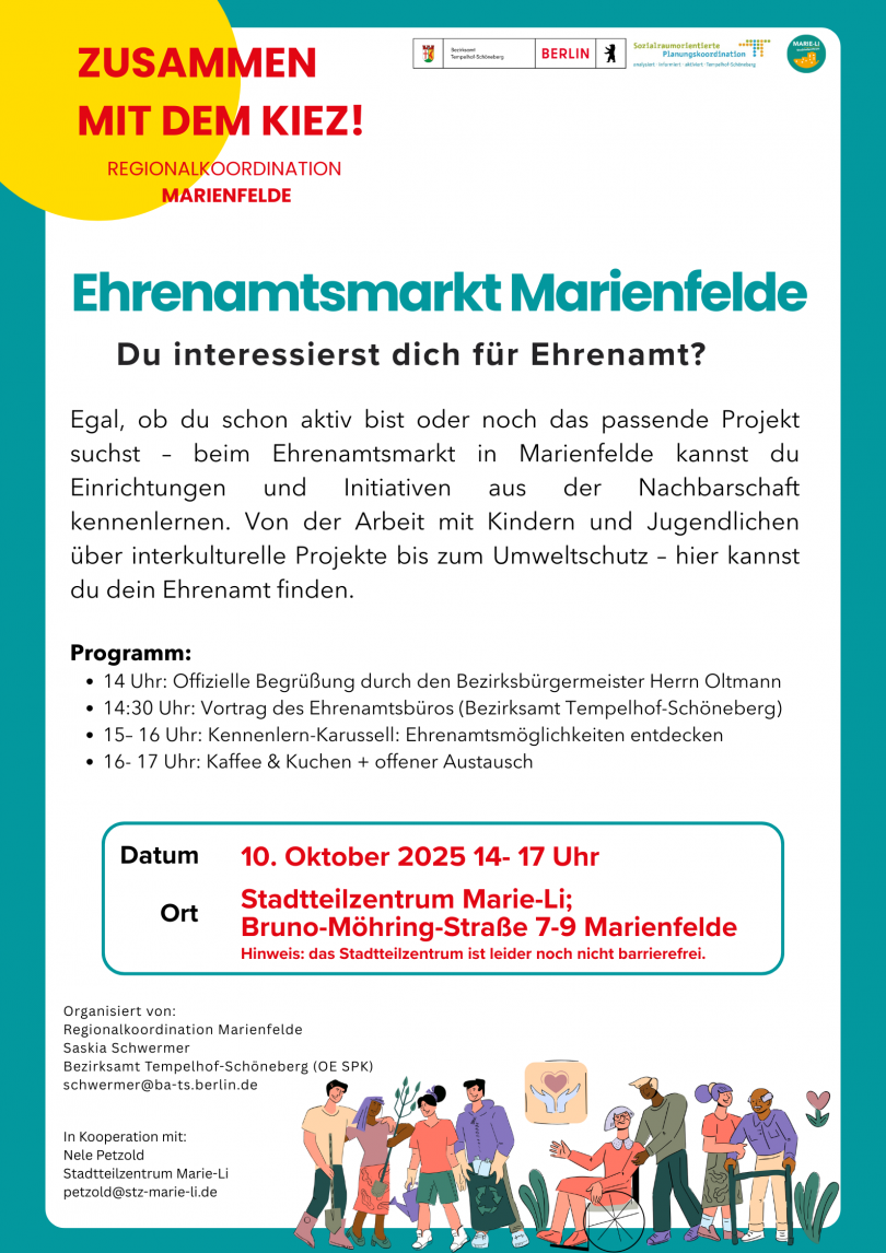 Ehrenamtsmarkt Marienfelde