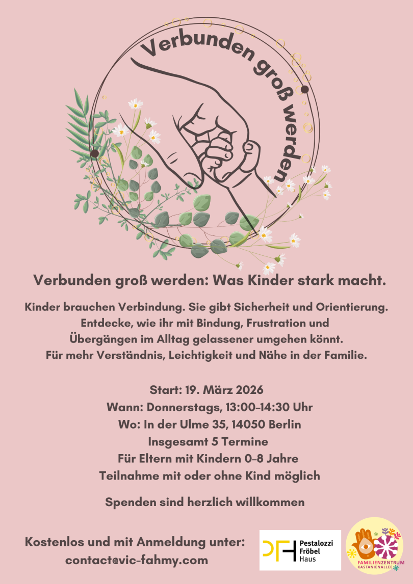 Verbunden Groß werden 