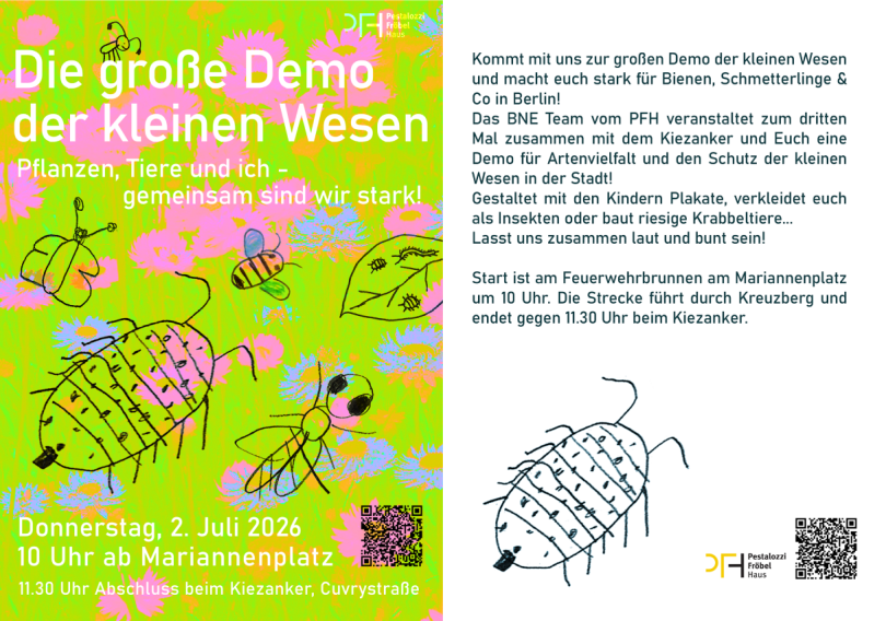 die grosse Demo der kleinen Wesen 2026