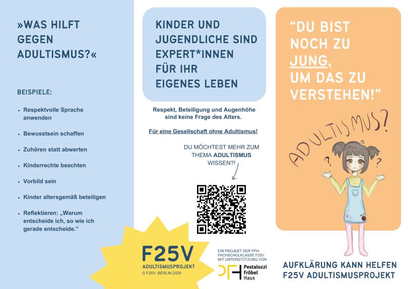 Flyer Adultismusprojekt