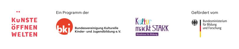 Logoleiste Kuenste oeffnen Welten