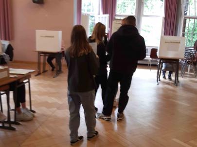 Juniorwahlen im Pestalozzi-Fröbel-Haus Berlin, September 2021