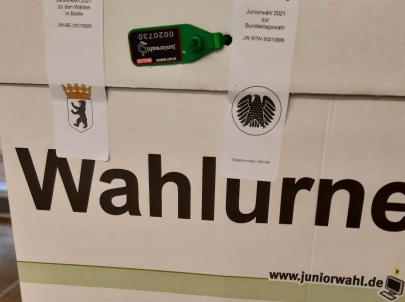 Juniorwahlen im Pestalozzi-Fröbel-Haus Berlin, September 2021