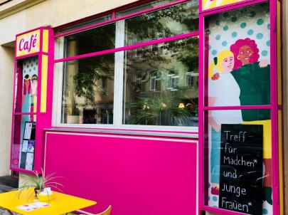 Cafe Pink Jubiläum Vorbereitung