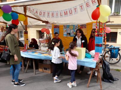 Stadtteilmütter_Straßenfest Kurmark 