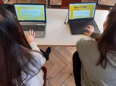 Informationen für Unentschlossene gibt es am Wahl-o-Mat