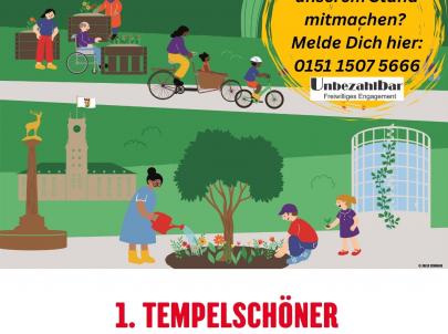 Mach mit bei unserem Stand am KlimaEngagementMarkt