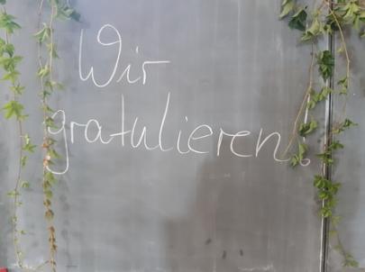 Wir gratulieren
