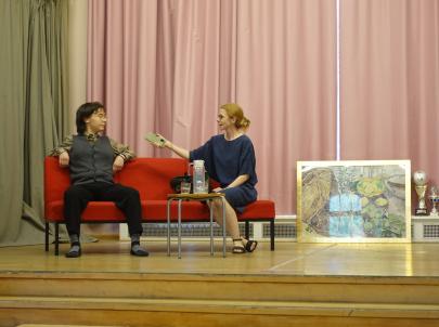 Aufführung der Theater AG: Hamlet Hamlet – Sein oder Nichtsein (dürfen)