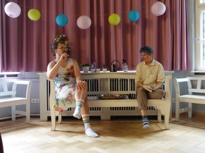 Aufführung der Theater AG: Hamlet Hamlet – Sein oder Nichtsein (dürfen)