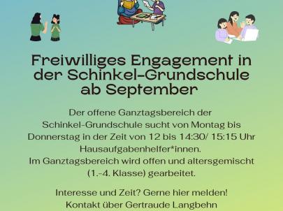 Hausaufgabenhilfe Schinkel-Grundschule